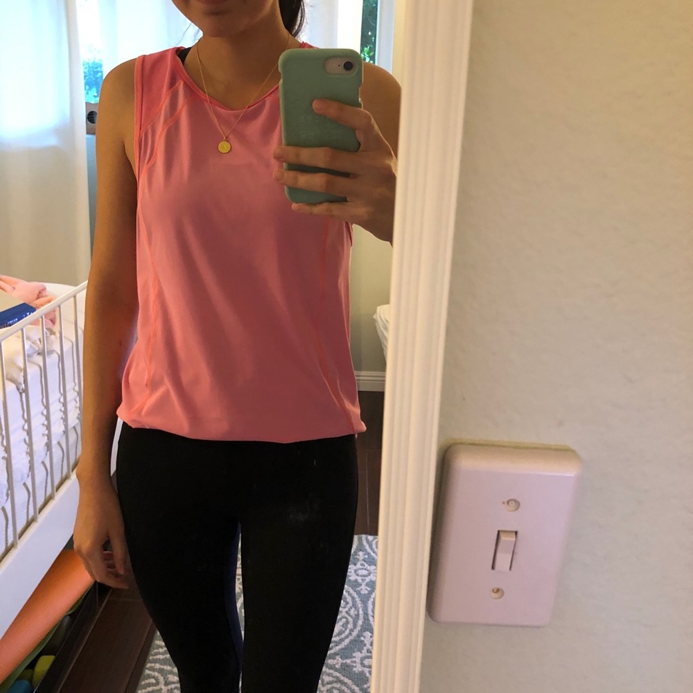 Lululemon Guava Pink Sculpt Tank Top size 4